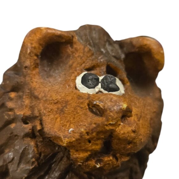 Vintage Lion Figurine AS IS 3 inch Zoo Wildlife Animal Figure - Picture 12 of 16